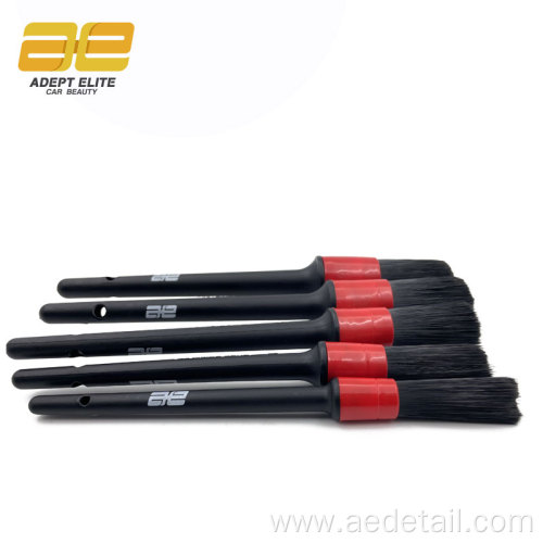 Auto Care Detailing Plastic Handle Soft Boar Bristle